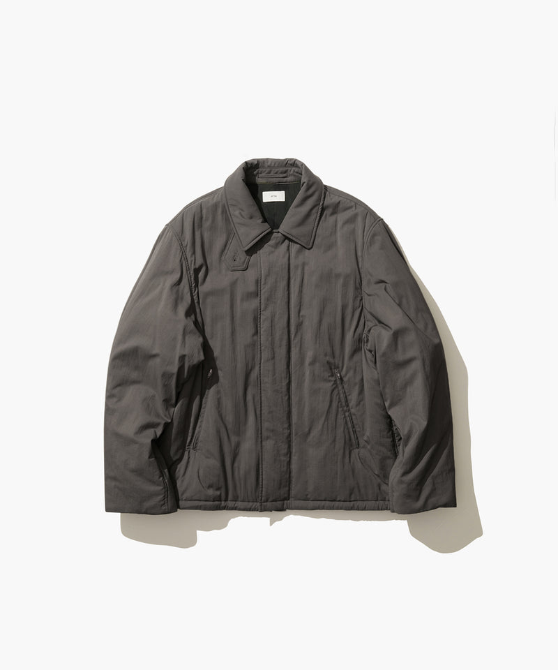 MAT AIRY NYLON | WOOL PADDED HARRINGTON JACKET