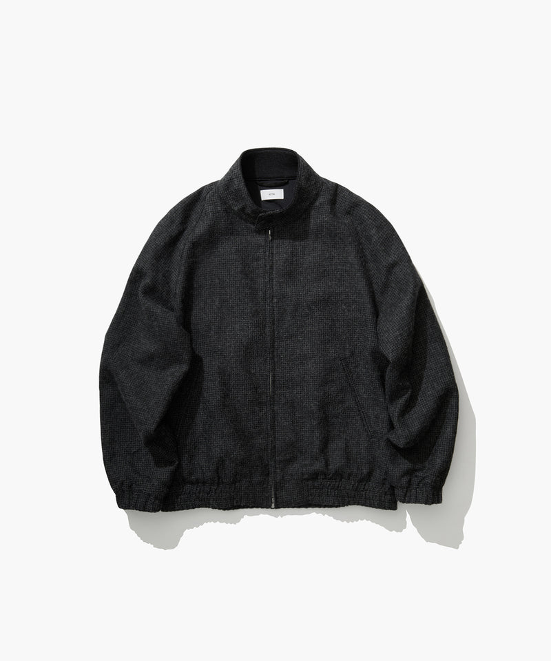 ALPACA HOUND TOOTH | HARRINGTON JACKET