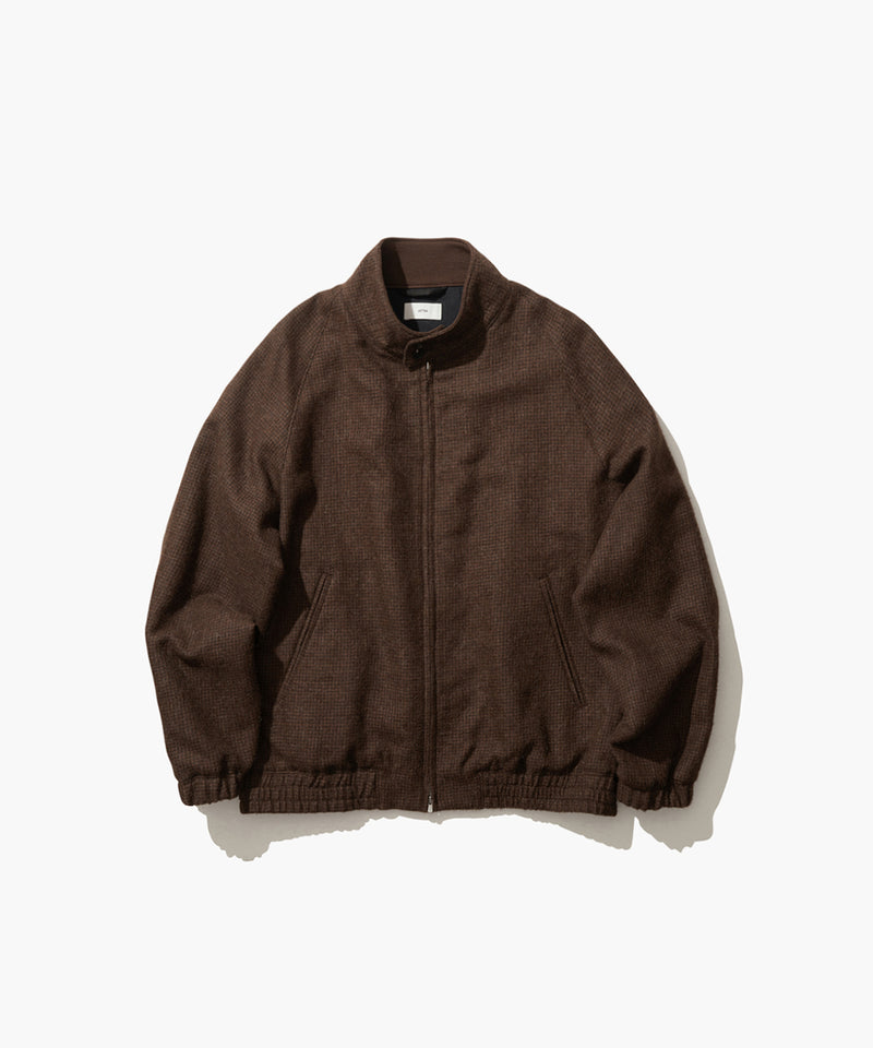 ALPACA HOUND TOOTH | HARRINGTON JACKET