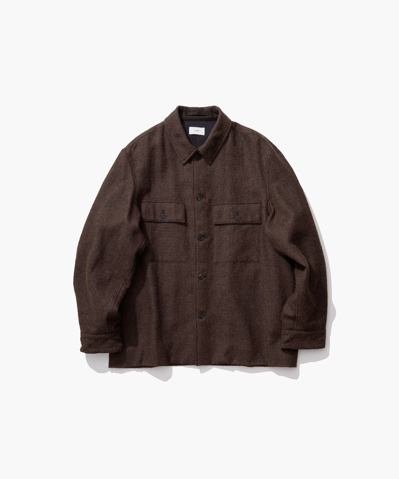 ALPACA HOUND TOOTH | CPO JACKET