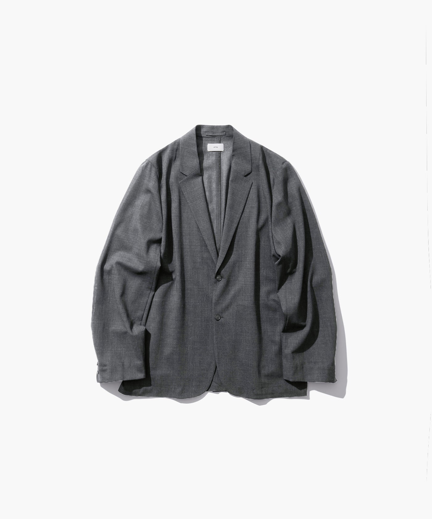 TWIST WOOL GAUZE | TAILORED JACKET – ATON | エイトン