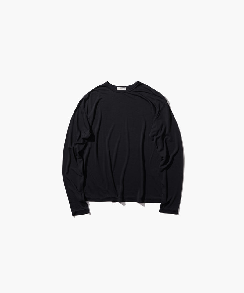 MODAL SILK JERSEY | CREWNECK PULLOVER