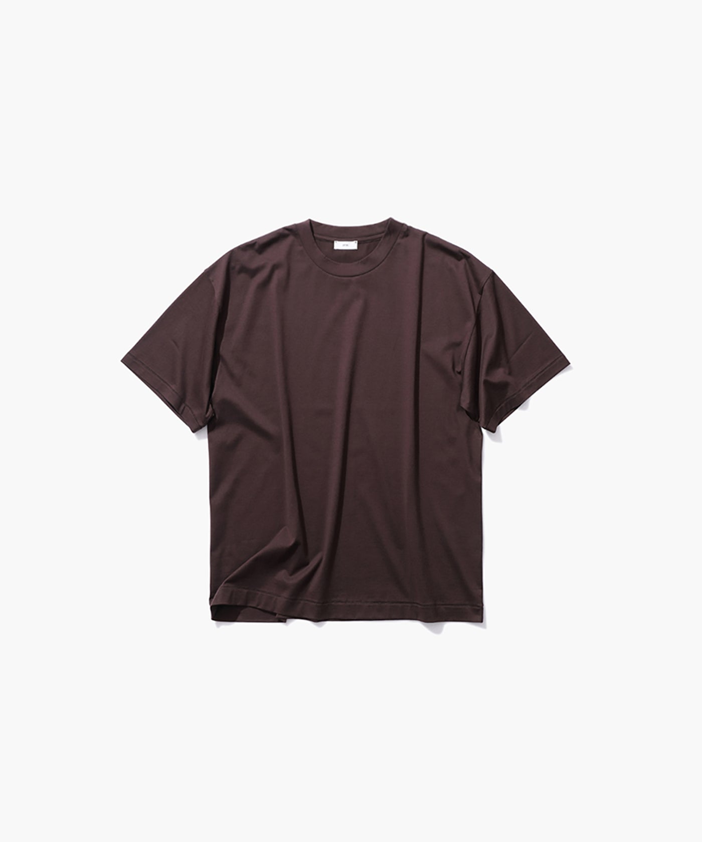 A17232 美品 エイトン スビン60/2 オーバーサイズ半袖Tシャツ 茶02 SUVIN 60/2 | PERFECT FIT T-SHIRT – ATON | エイトン