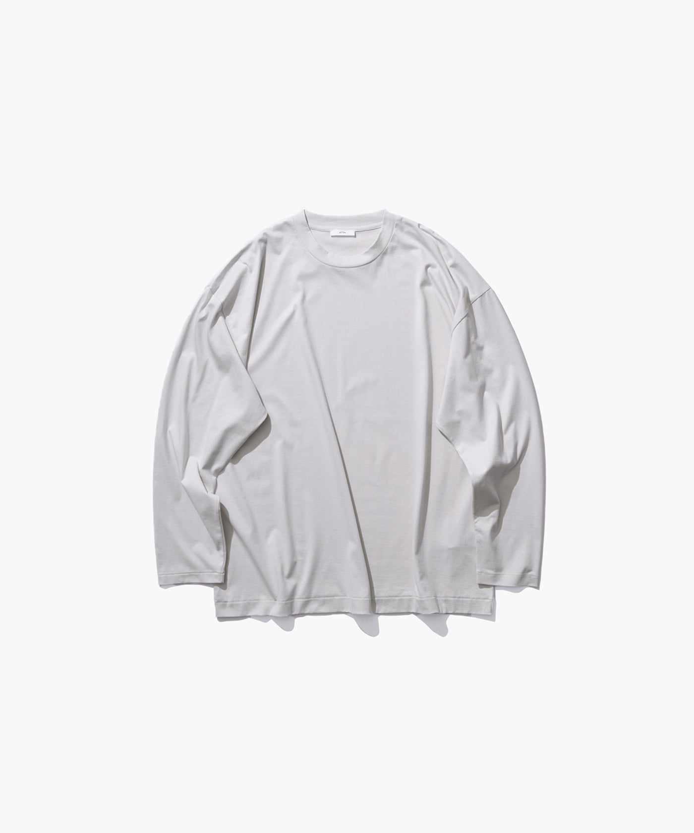 SUVIN60/2 | OVERSIZED LONG SLEEVE T-SHIRT – ATON | エイトン