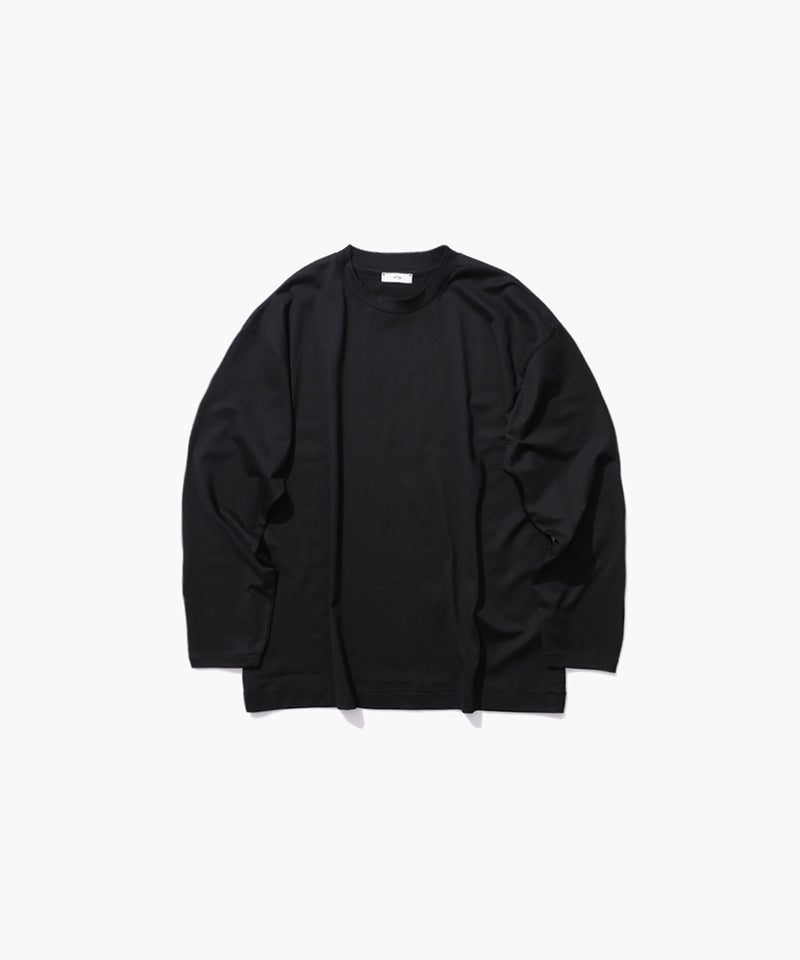 SUVIN60/2 | OVERSIZED LONG SLEEVE T-SHIRT – ATON | エイトン