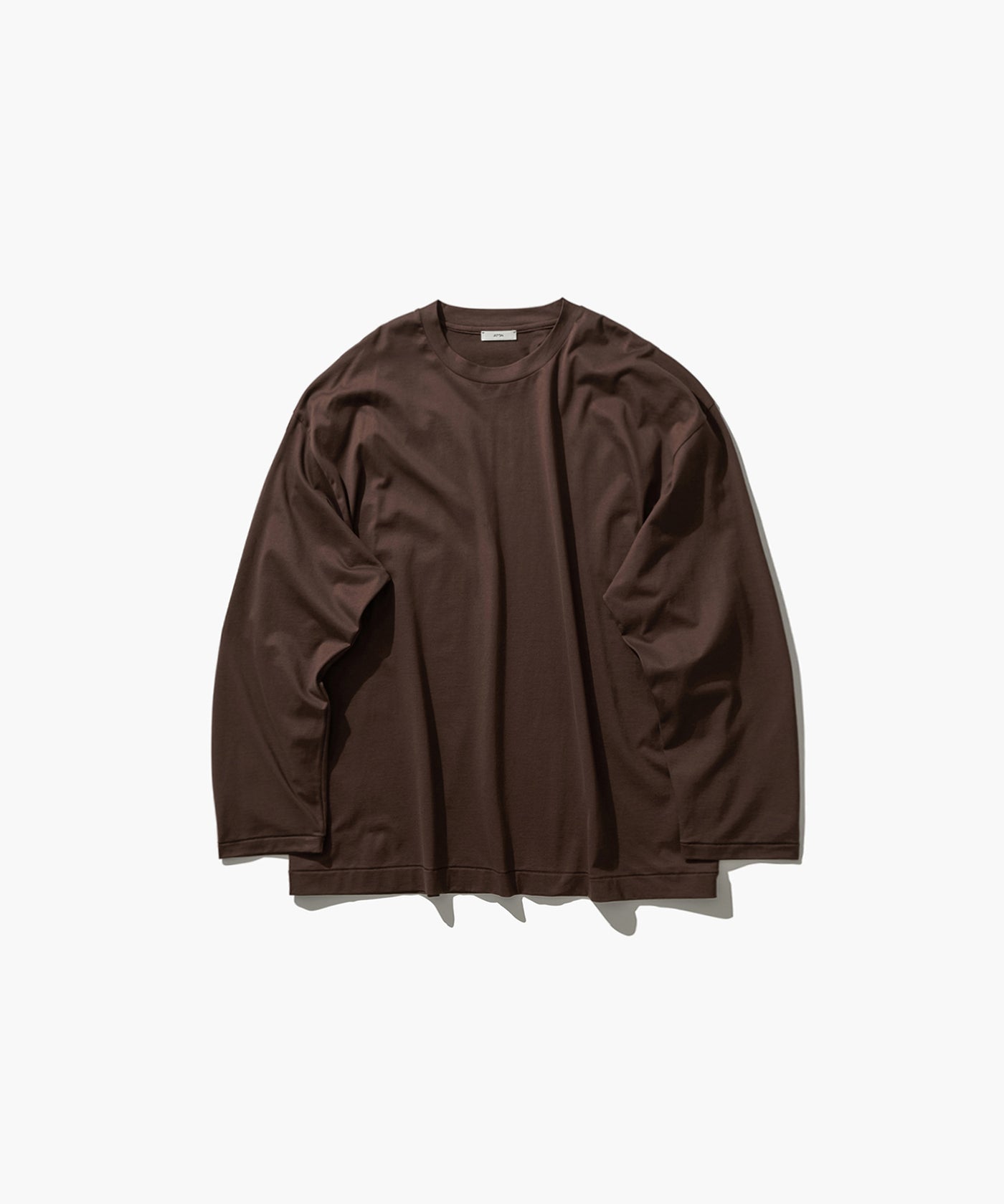 SUVIN60/2 | OVERSIZED LONG SLEEVE T-SHIRT – ATON | エイトン