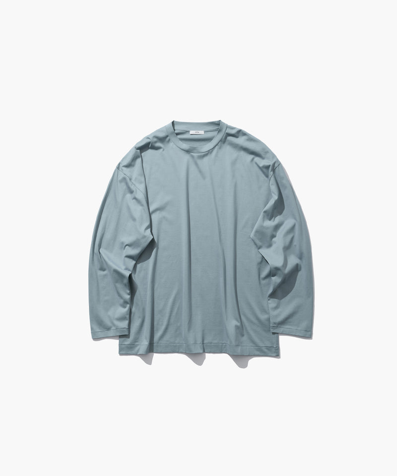 SUVIN60/2 | OVERSIZED LONG SLEEVE T-SHIRT – ATON | エイトン