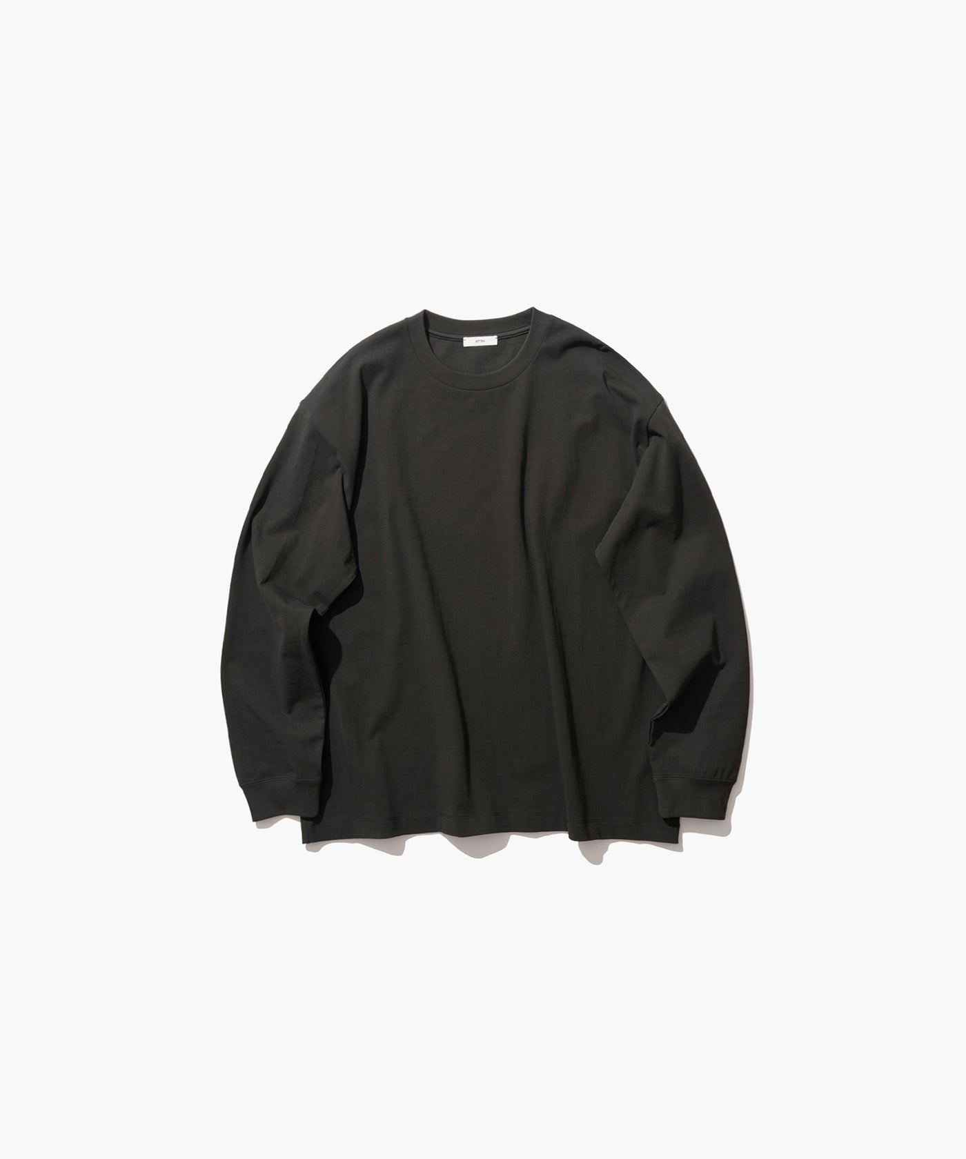 FRESCA PLATE | LOOSE FIT LONG SLEEVE T-SHIRT – ATON | エイトン
