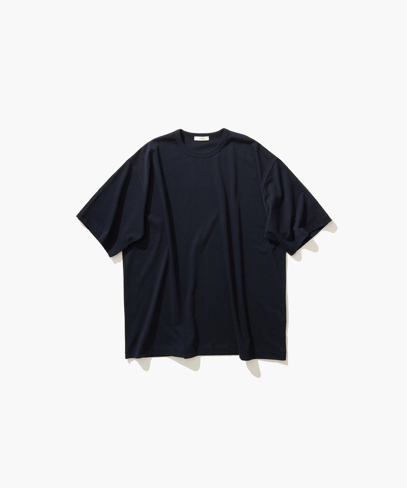 [新品、タグ付き]お値下げしました！ATON 黒 半袖Tシャツ SUVIN60/2 | OVERSIZED L/S T-SHIRT – ATON | エイトン