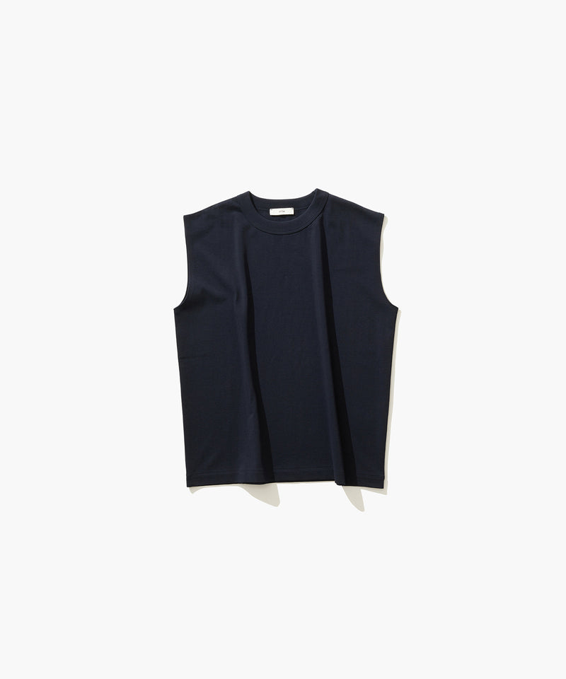 DRY COTTON JERSEY | NO-SLEEVE PULLOVER