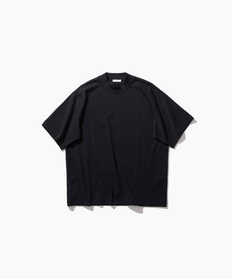 DRY COTTON JERSEY | MOCKNECK T-SHIRT