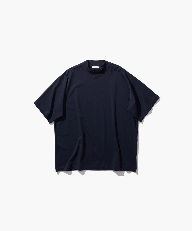 DRY COTTON JERSEY | MOCKNECK T-SHIRT