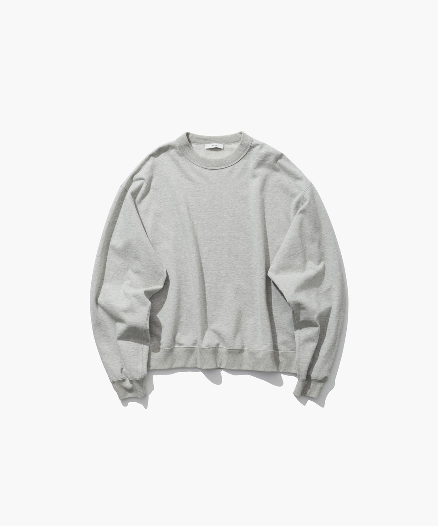 FRESCA URAKE | CREW NECK PULLOVER – ATON | エイトン