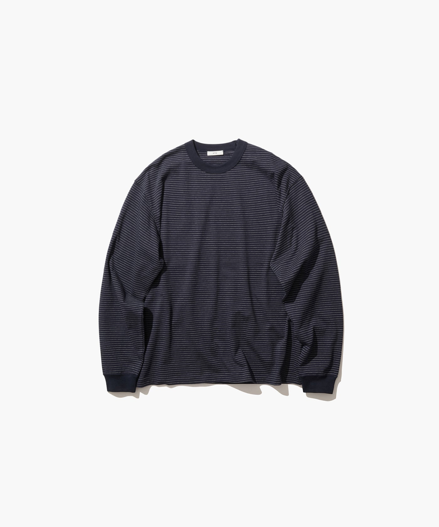 SUVIN DOUBLE JERSEY | CREW NECK PULLOVER – ATON | エイトン