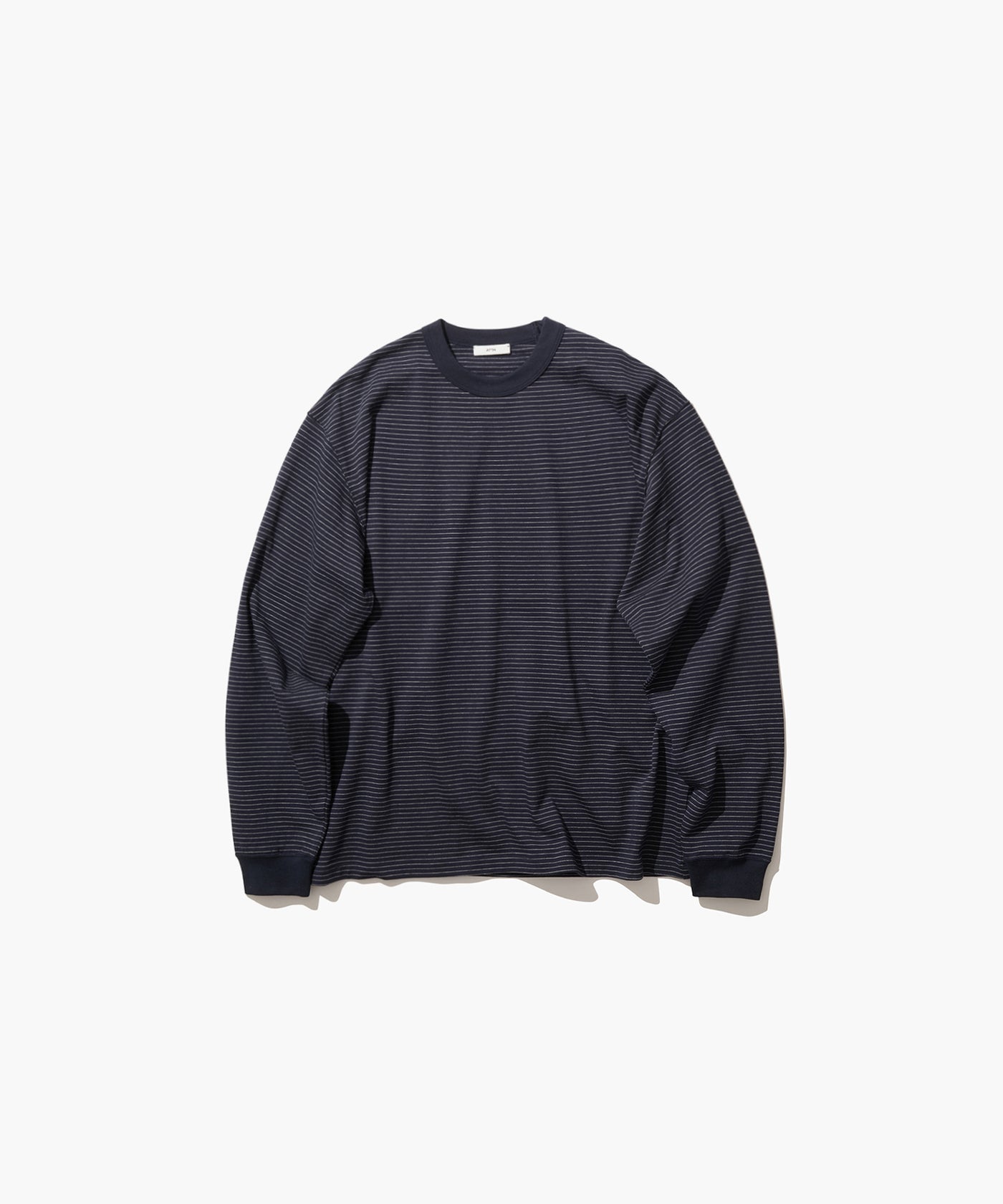 SUVIN DOUBLE JERSEY | CREWNECK PULLOVER – ATON | エイトン