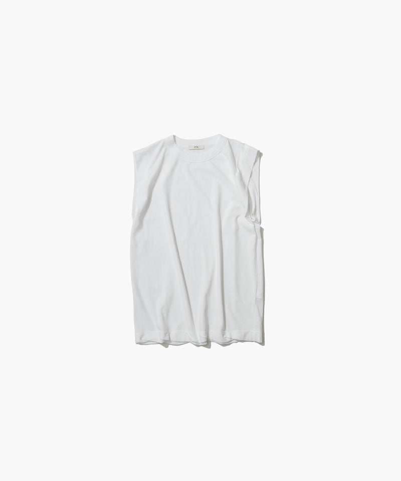 【新品】エイトン FRESCA SINGLE JERSEY TANK TOP FRESCA SINGLE JERSEY | TANK TOP – ATON | エイトン