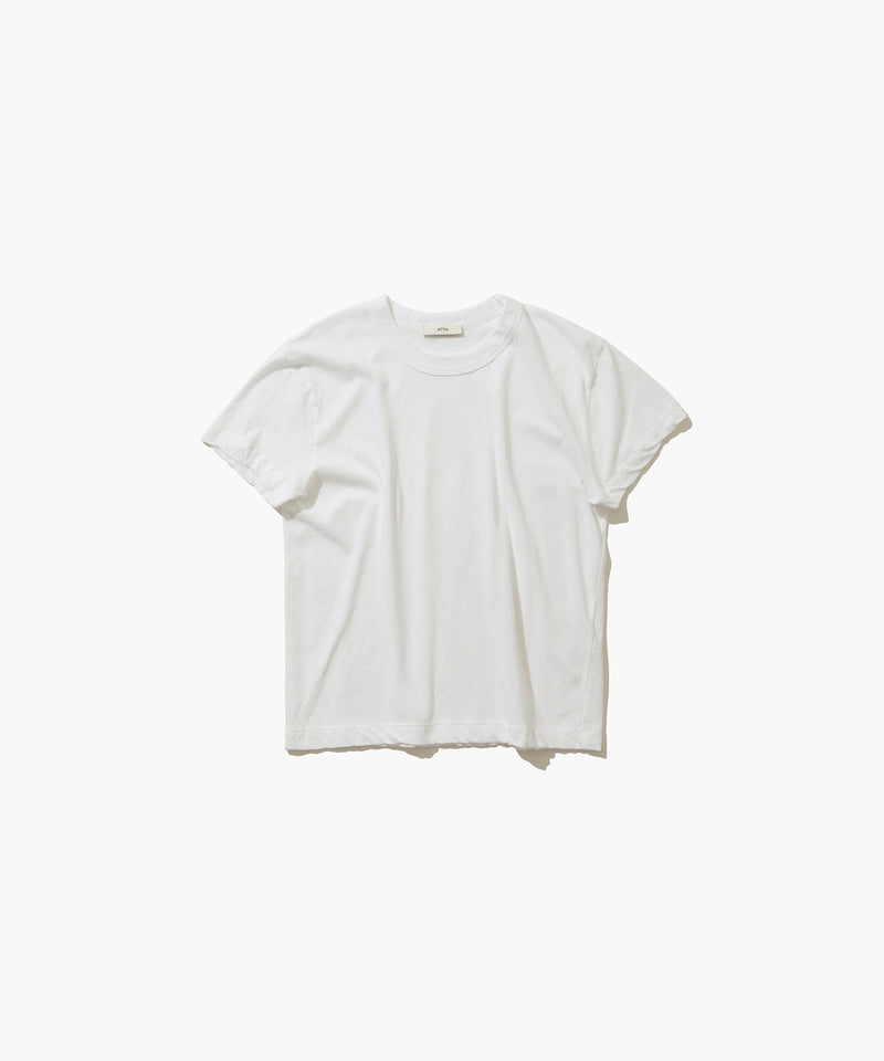 FRESCA SINGLE JERSEY | COMPACT T-SHIRT – ATON | エイトン