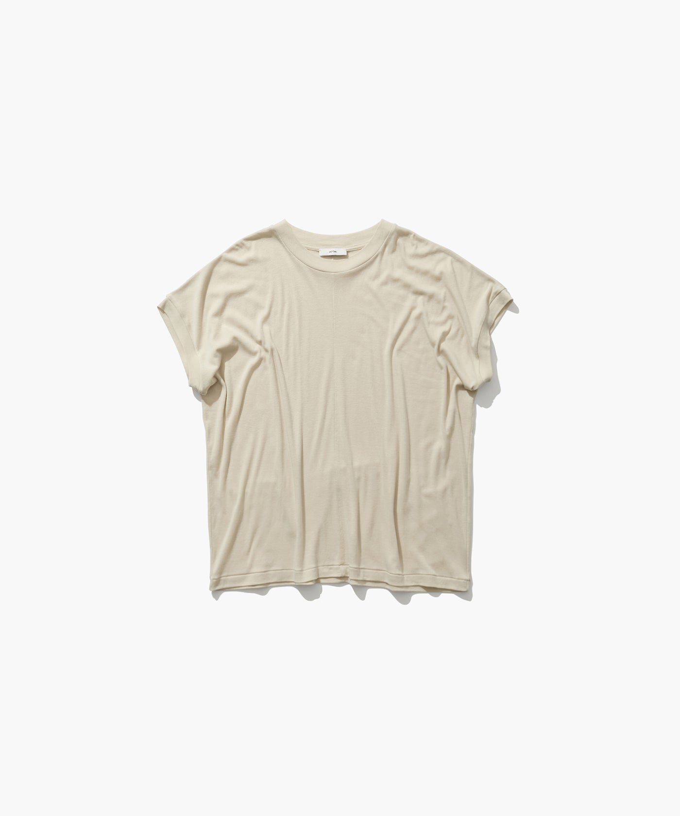 COTTON LINEN FRAISE | OVERSIZED T-SHIRT – ATON | エイトン