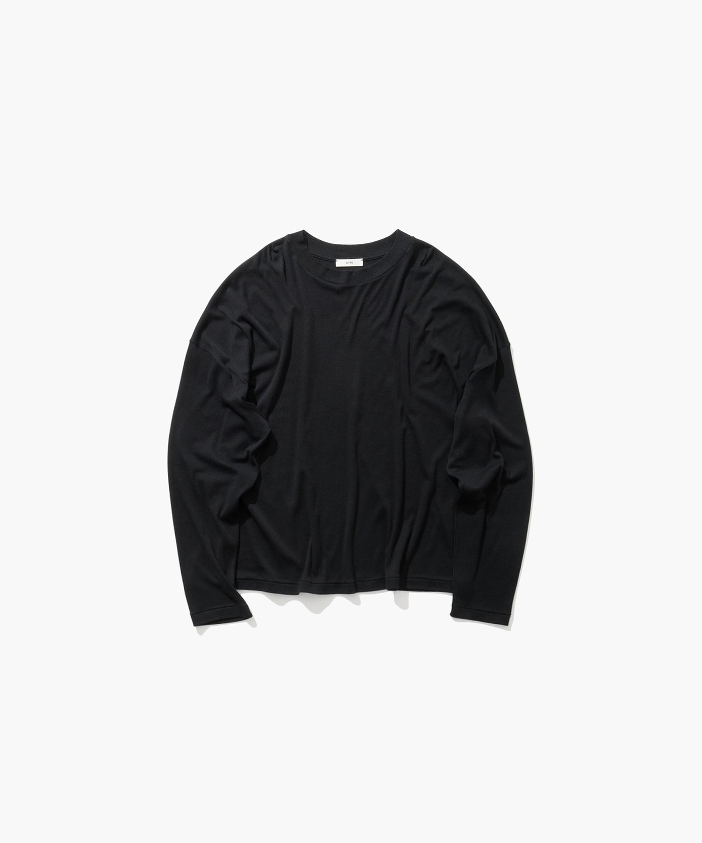COTTON LINEN FRAISE | LONG SLEEVE T-SHIRT – ATON | エイトン