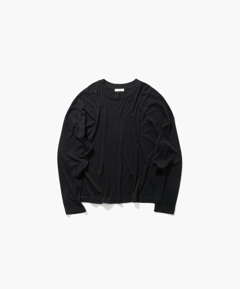 COTTON LINEN FRAISE | LONG SLEEVE T-SHIRT – ATON | エイトン