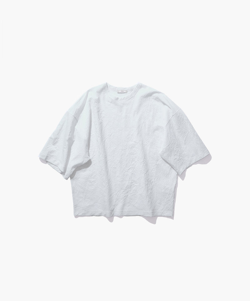 SHRINK FRESCA JERSEY | WIDE SLEEVE T-SHIRT – ATON | エイトン
