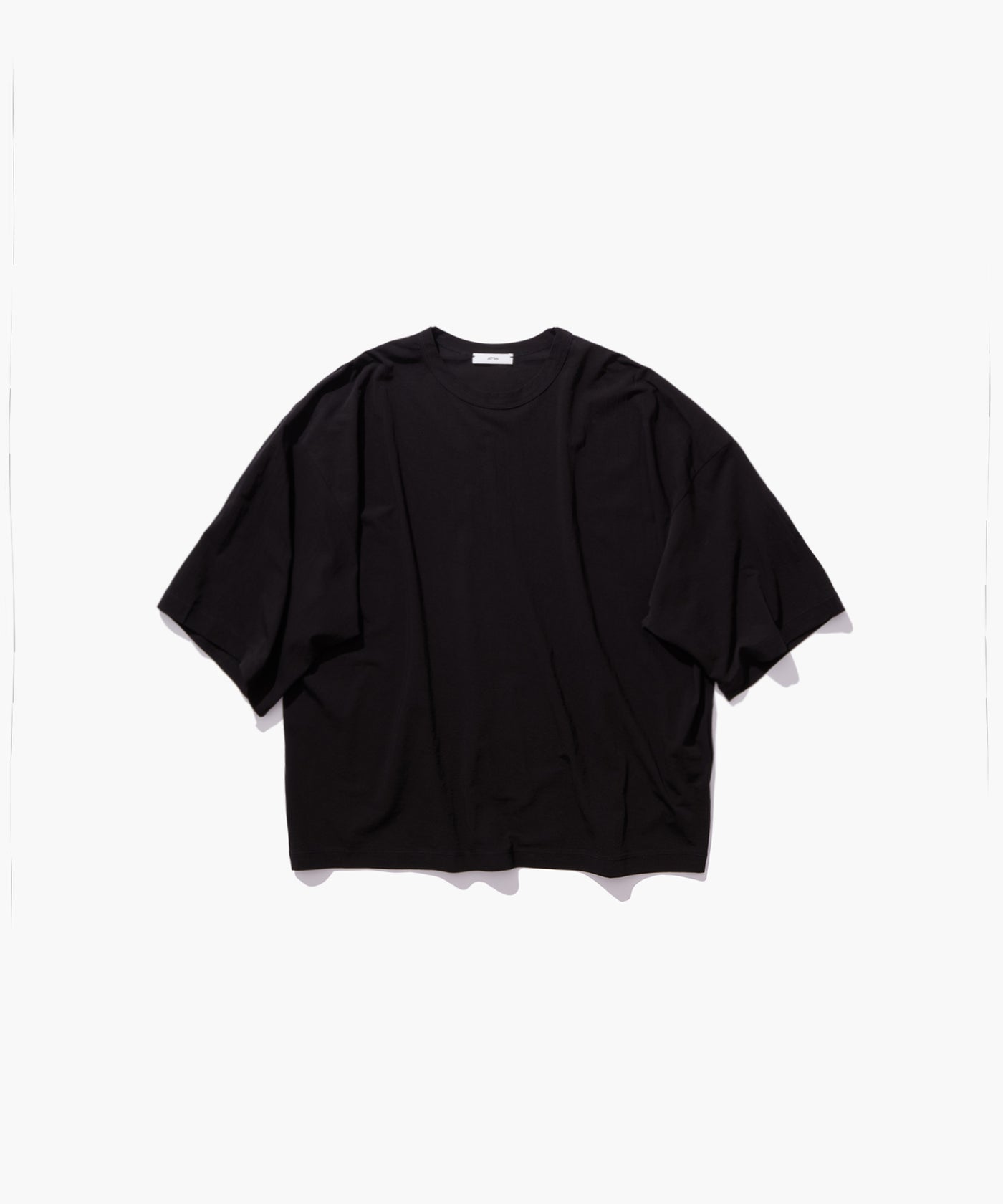 【ちょん】 SHRINK FRESCA JERSEY | WIDE SLEEVE T-SHIRT – ATON | エイトン