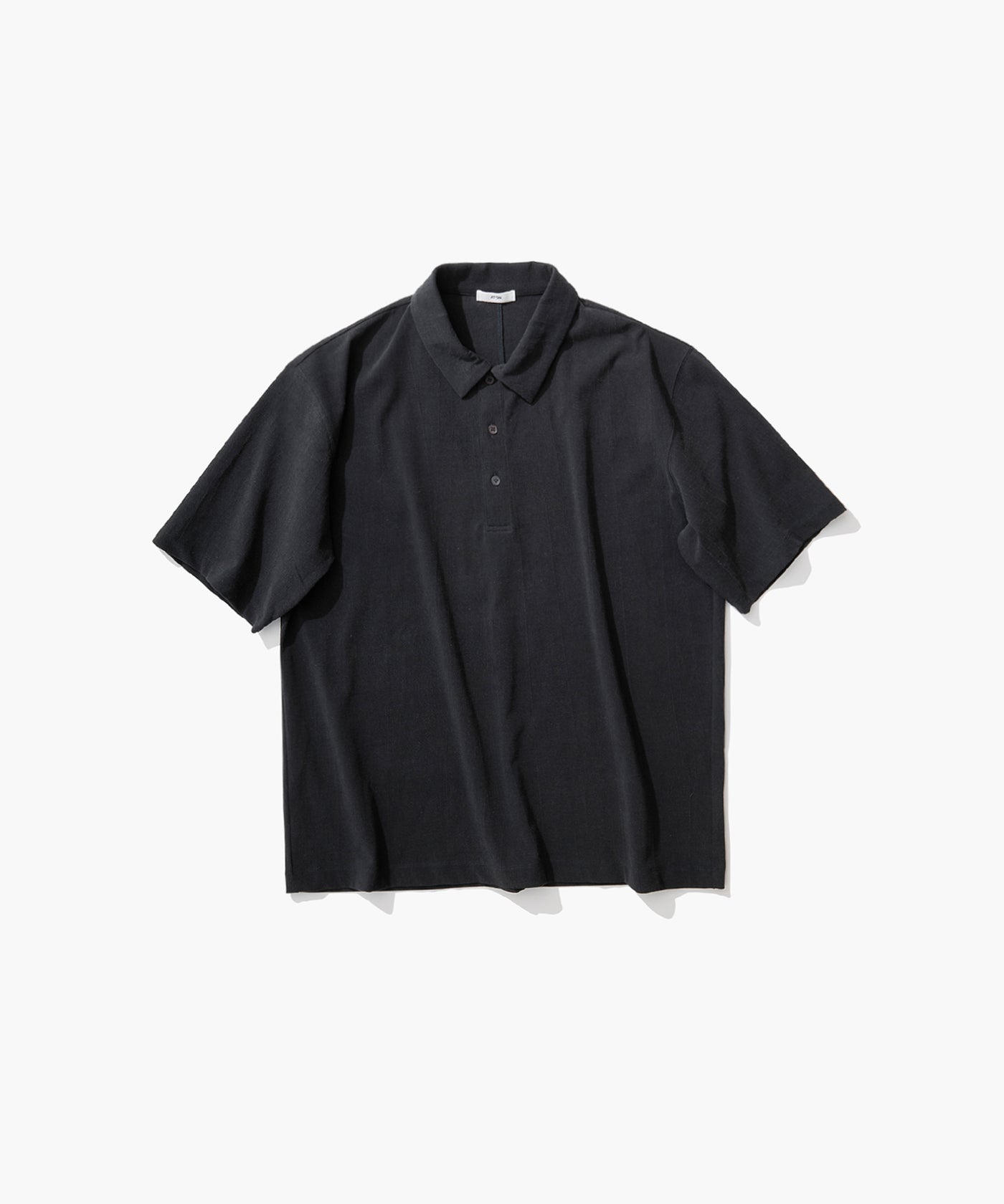 ATON AGING FRESCA PLATE ポロシャツ LOOSE FIT AGING FRESCA PLATE | LOOSE FIT T-SHIRT – ATON | エイトン