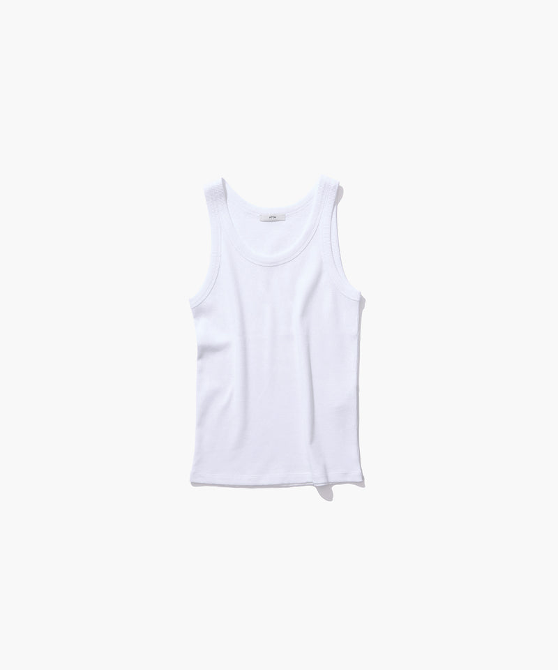 RECYCLE SUVIN RIB | TANK TOP – ATON | エイトン