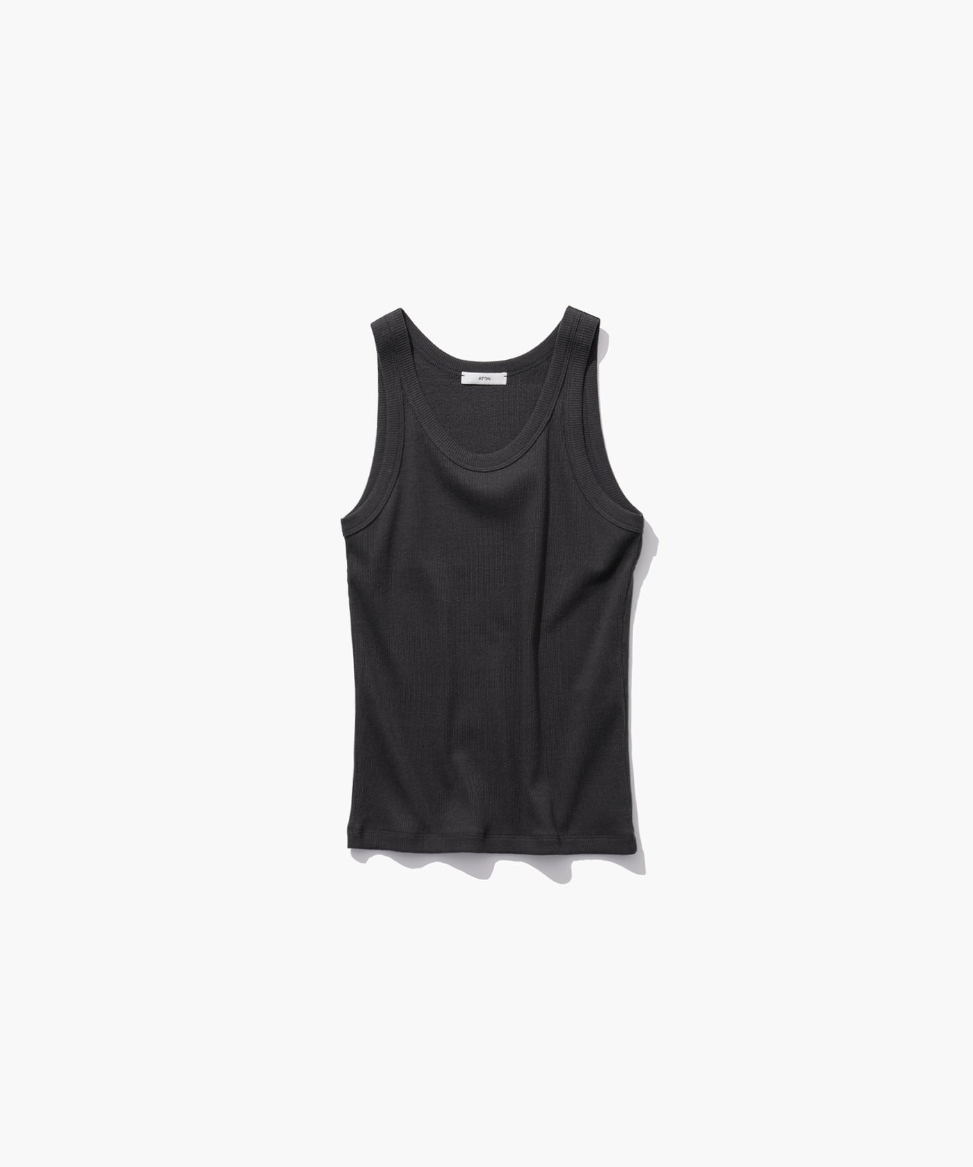 RECYCLE SUVIN RIB | TANK TOP – ATON | エイトン
