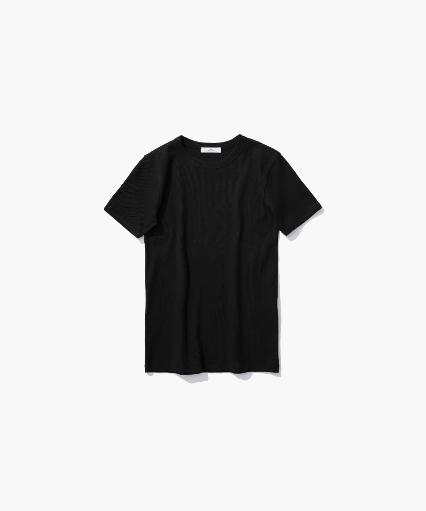 RECYCLE SUVIN RIB | FIT T-SHIRT – ATON | エイトン