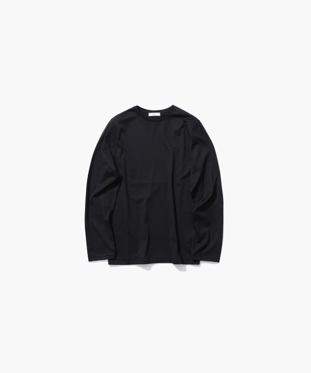 SUVIN 60/2 | PERFECT LONG SLEEVE T-SHIRT – ATON | エイトン SUVIN 60/2 | PERFECT LONG SLEEVE T-SHIRT – ATON | エイトン