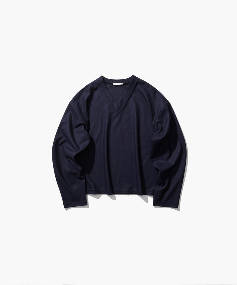 MERINO COLLEGE JERSEY | V-NECK PULLOVER