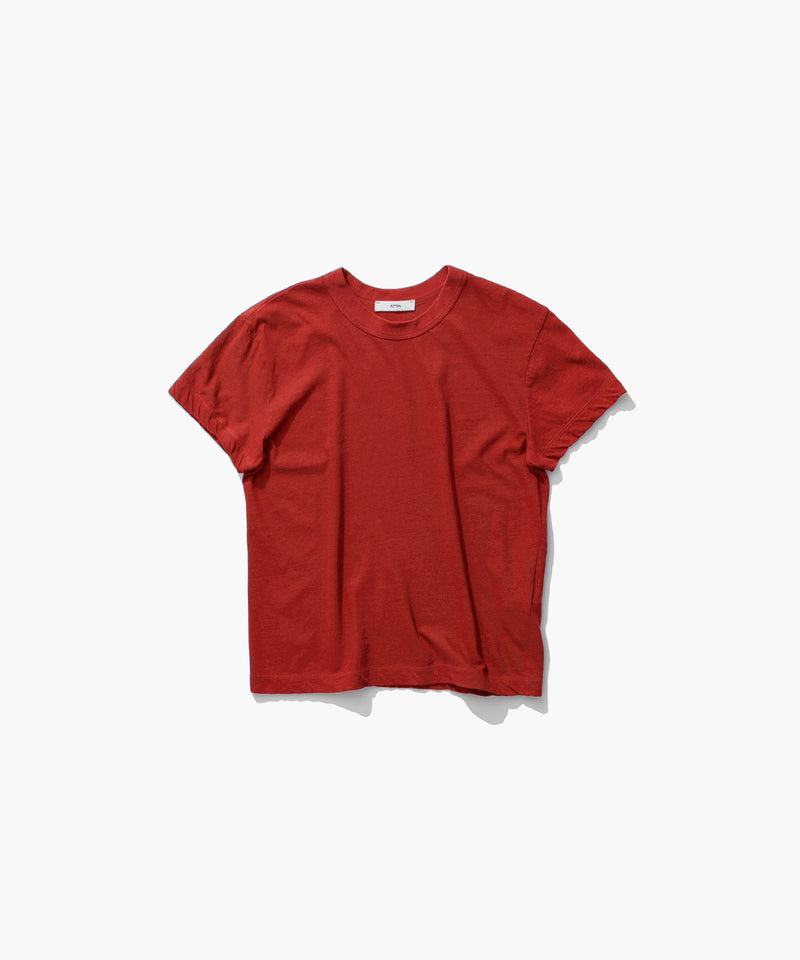 FRESCA SINGLE JERSEY | COMPACT T-SHIRT – ATON | エイトン