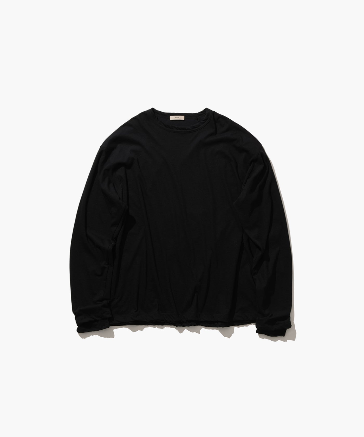 FRESCA | LAYERED CREW NECK PULLOVER – ATON | エイトン