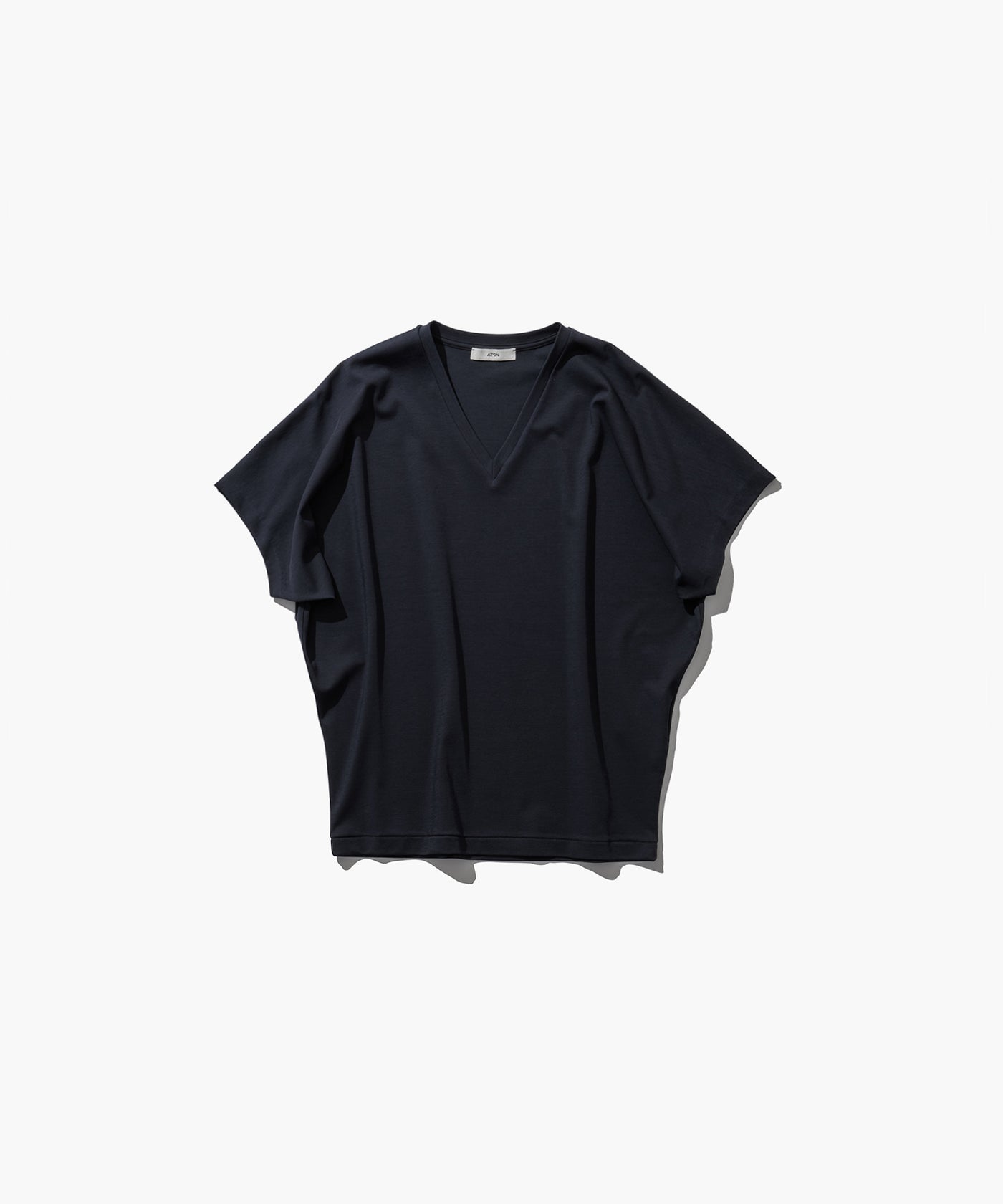 80/ FRESCA SMOOTH | V NECK PULLOVER – ATON | エイトン