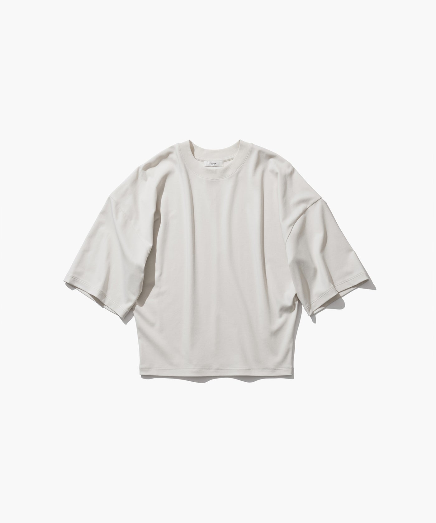 80/ FRESCA SMOOTH | WIDE SLEEVE T-SHIRT – ATON | エイトン