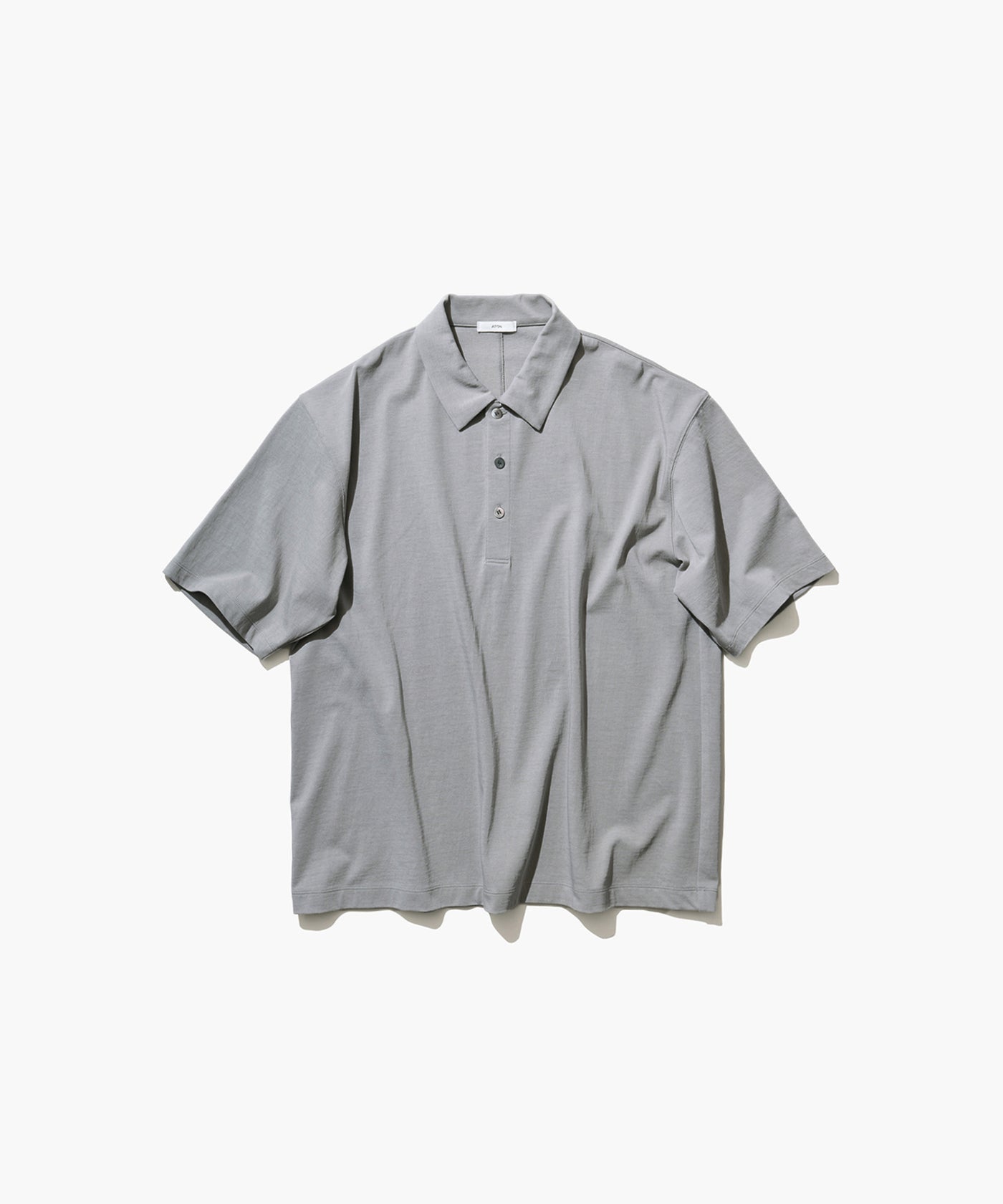 FRESCA PLATE | LOOSE FIT PORO SHIRT – ATON | エイトン