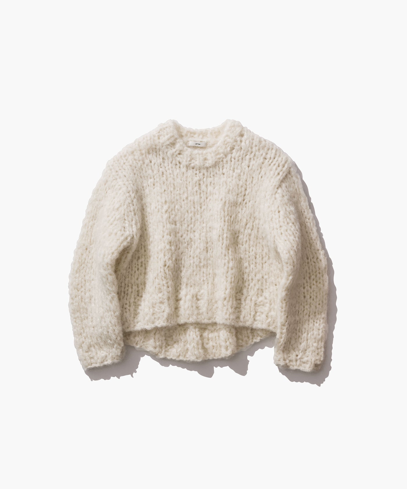 ☆ ハンドメイドニットオーダー専用 ☆ HAND KNIT | OVERSIZED PULLOVER – ATON | エイトン