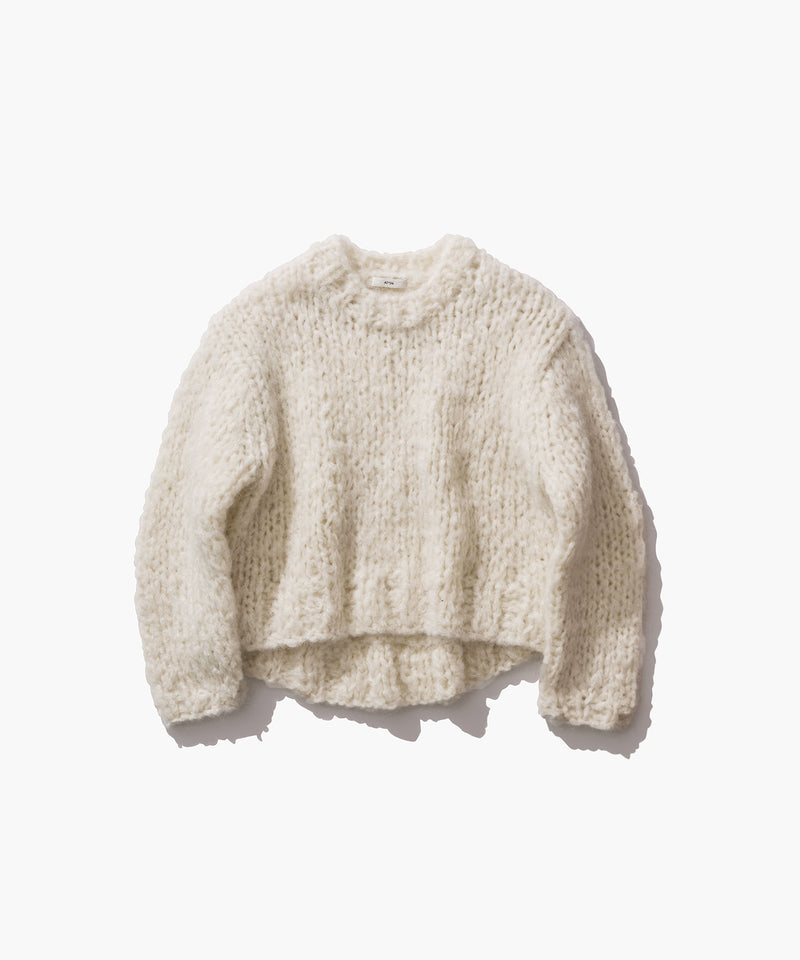 HAND KNIT | OVERSIZED PULLOVER – ATON | エイトン