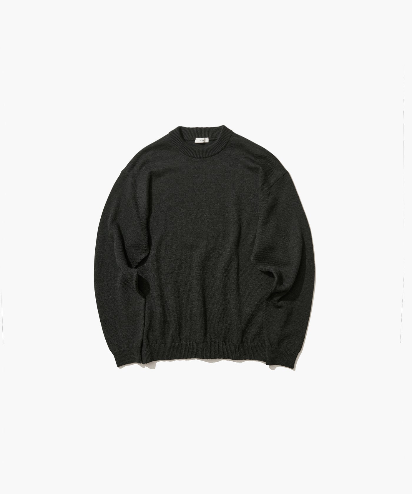8↑a2!n9_U|=0R8s LINEN WOOL TOP | CREWNECK SWEATER – ATON | エイトン