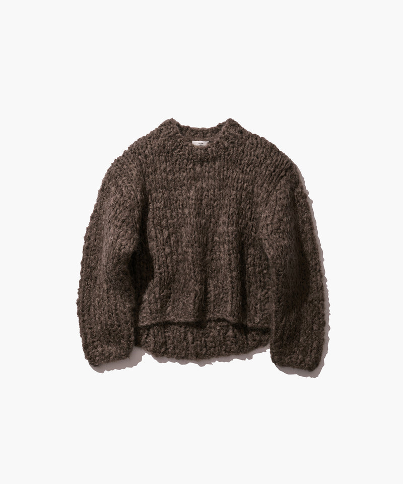HAND KNIT | OVERSIZED PULLOVER – ATON | エイトン