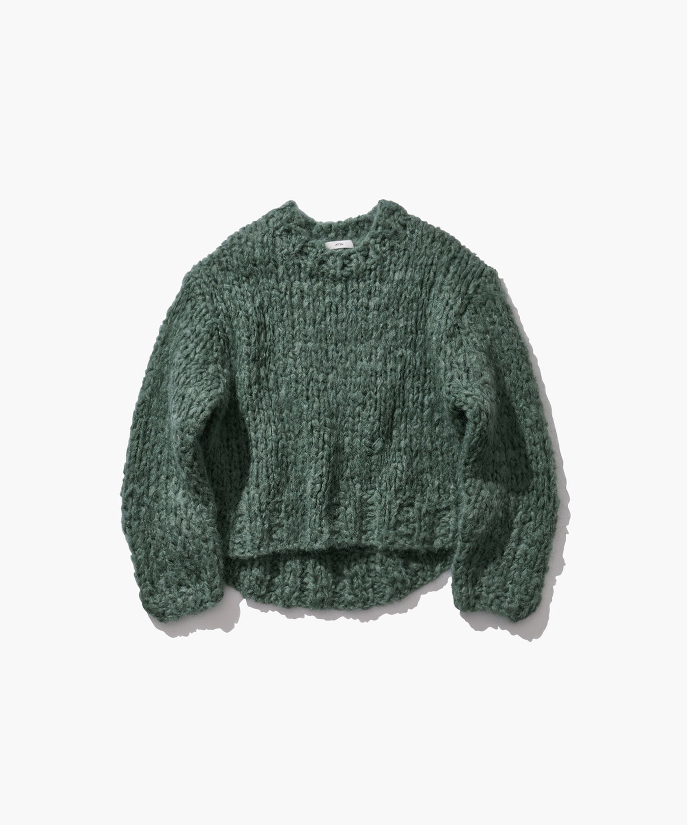 激レア 2016AW STONE  BRUSHED WOOL ニット HAND KNIT | OVERSIZED PULLOVER – ATON | エイトン