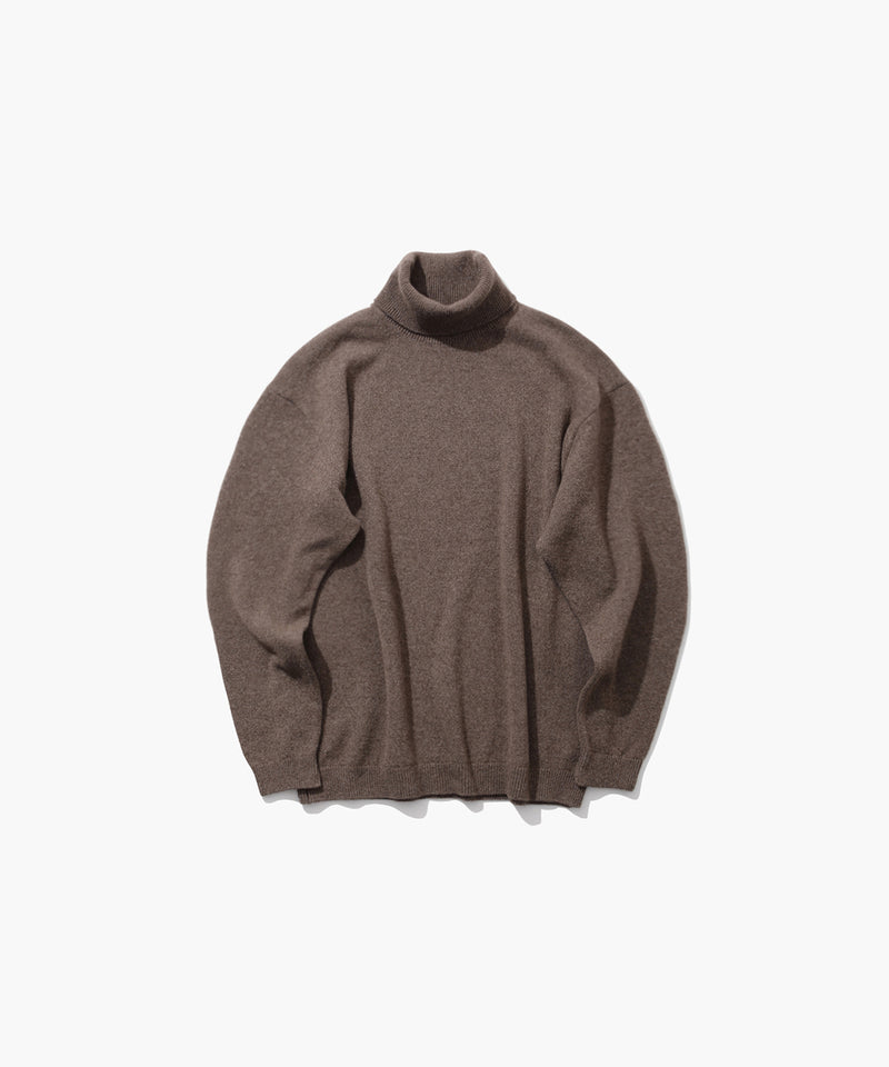 NATURAL CASHMERE | TURTLENECK SWEATER