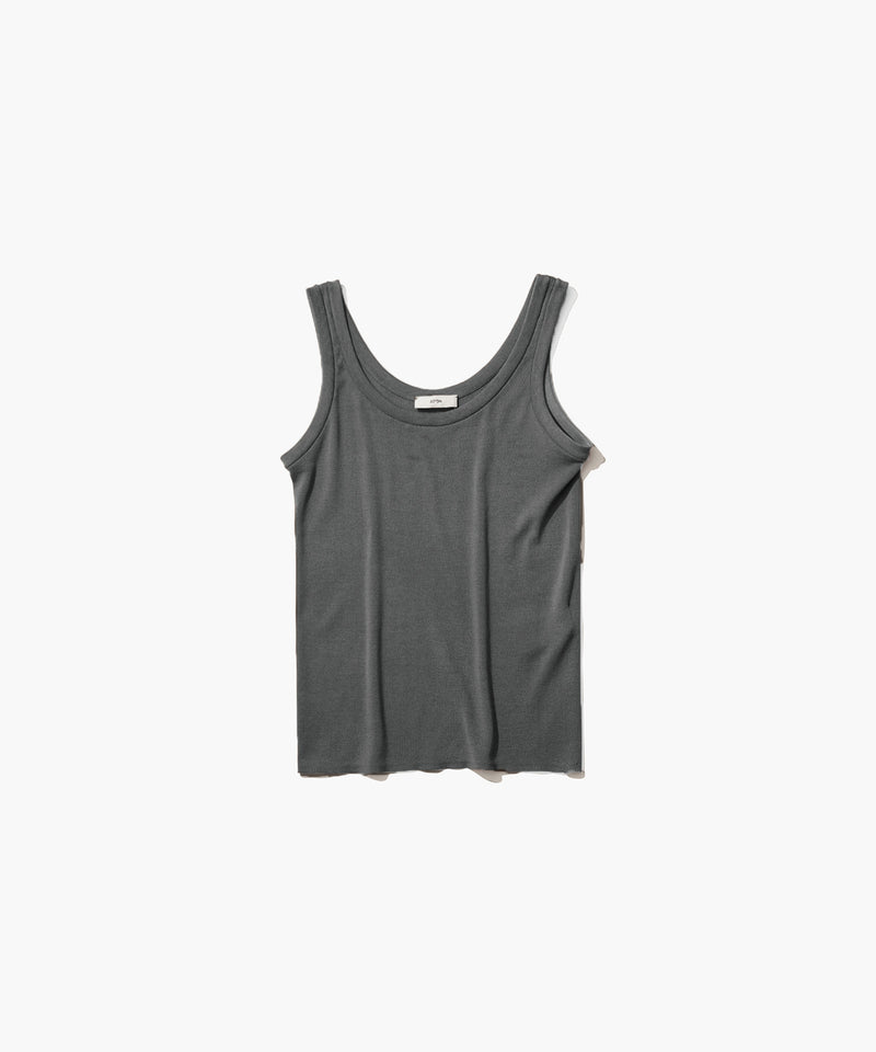 FRESCA CIRCULAR RIB | TANKTOP