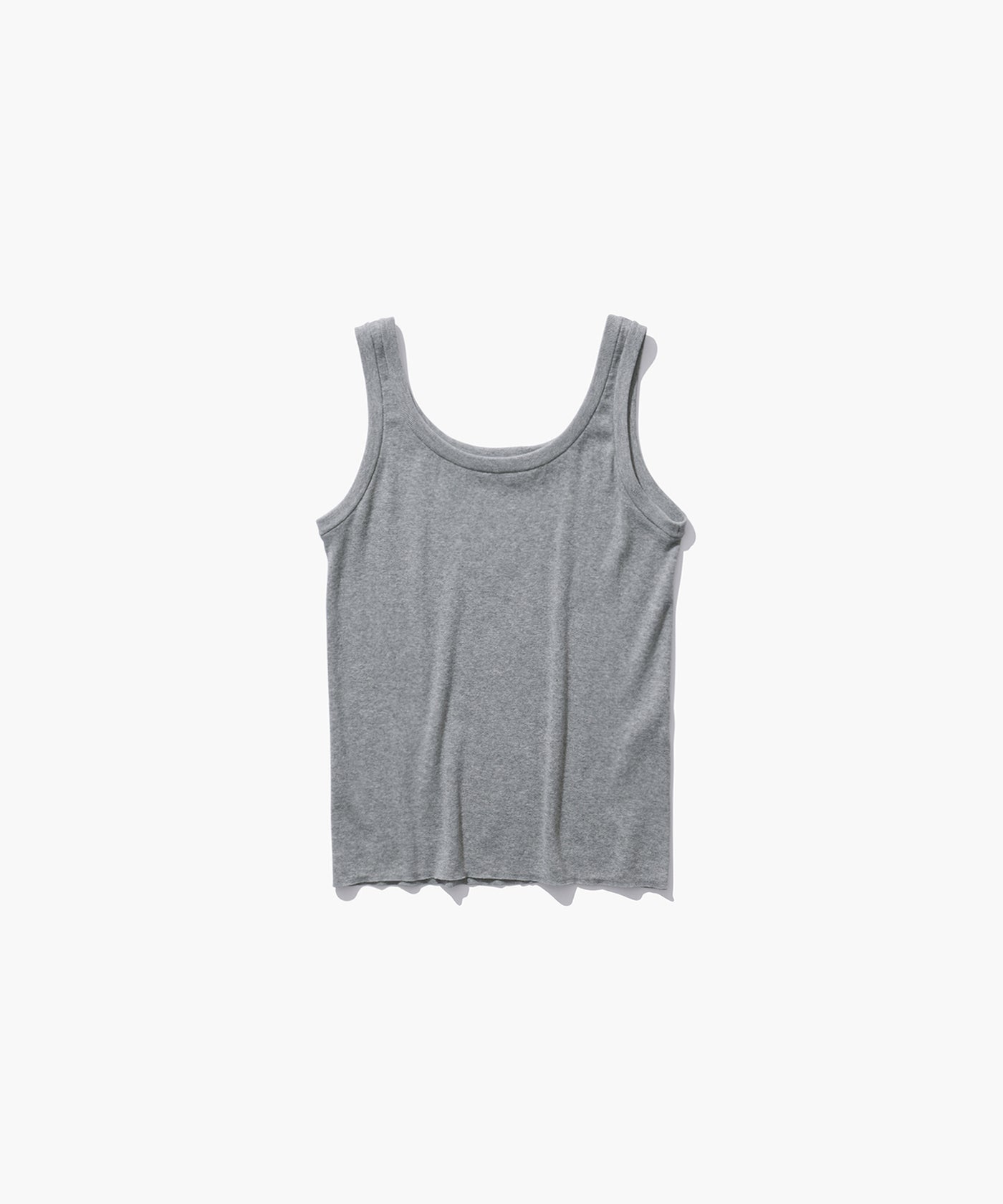FRESCA CIRCULAR RIB | TANK TOP – ATON | エイトン