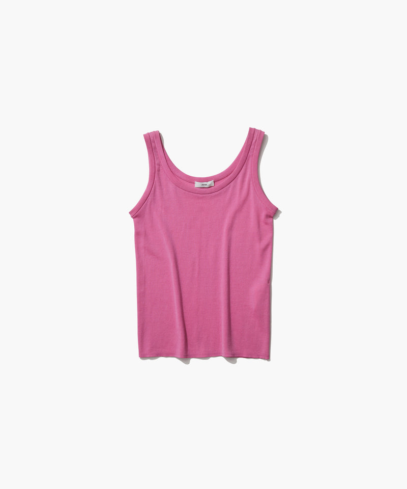 FRESCA CIRCULAR RIB | TANKTOP