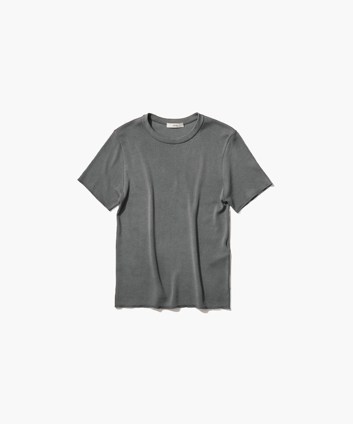 ◆えり FRESCA CIRCULAR RIB | PERFECT FIT PULLOVER – ATON | エイトン