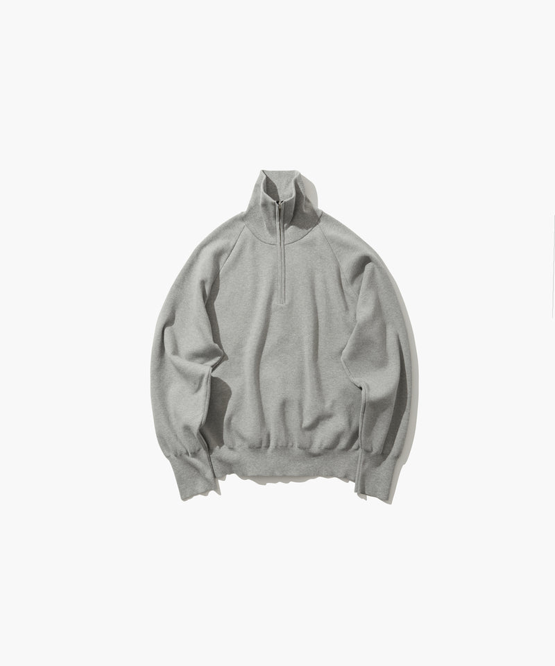 50/3 ORGANIC SMOOTH | HALF ZIP SWEATER