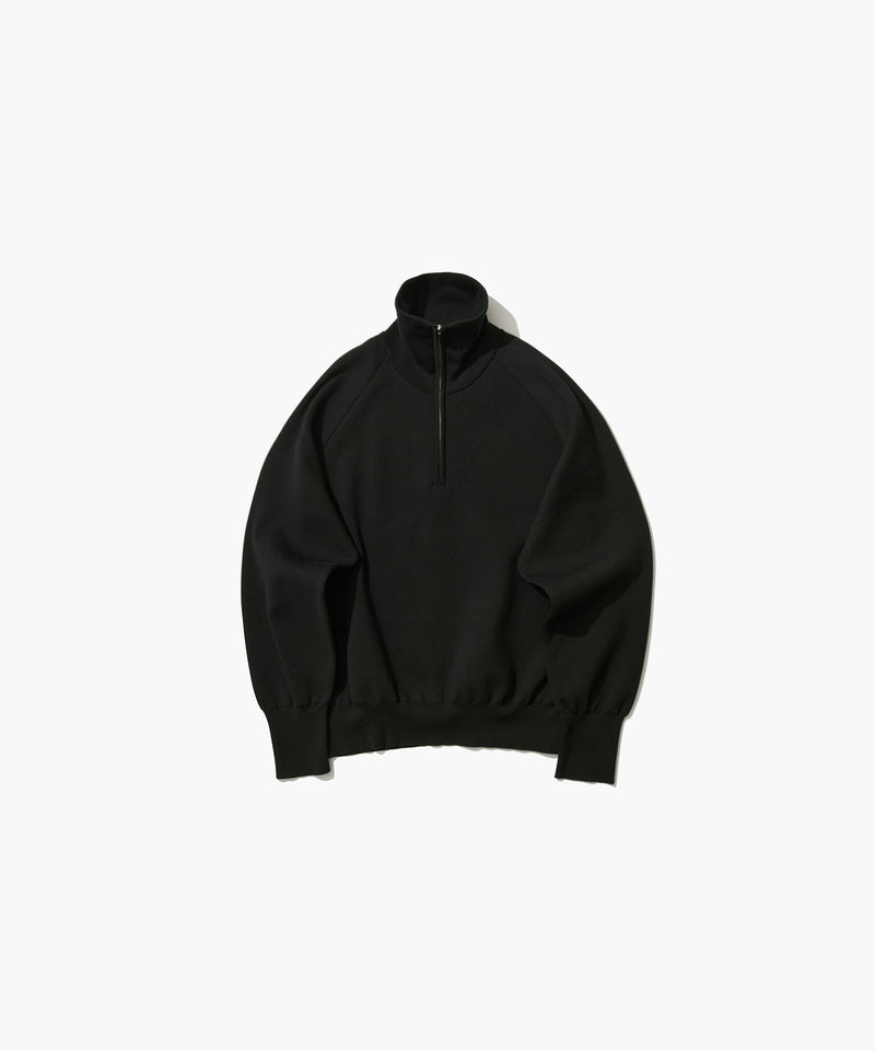 50/3 ORGANIC SMOOTH | HALF ZIP SWEATER