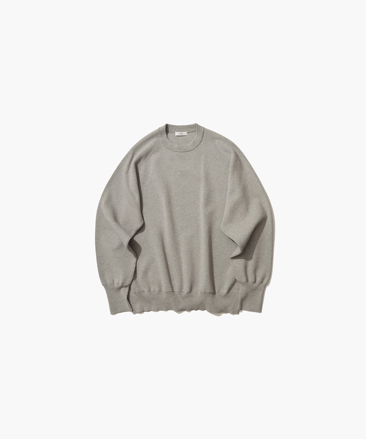 50/3 ORGANIC SMOOTH | CREWNECK SWEATER – ATON | エイトン